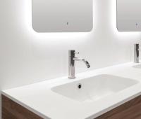 Столешница Oasis Forever Karl шгв 900*515*128 цвет-белый матовый 0LVBMBR00000008