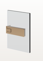 Петля стена-стекло Gessi Shower outfit. DIAMANTATO цвет-Warm Bronze Br. PVD 67601/726