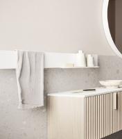 Штанга без декоративной планки ARBI Reed шгв 900*66*122 с подсветкой цвет-белый V333 Bianco LED