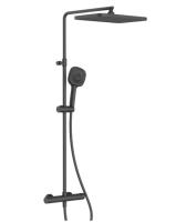 Душевая стойка Splendy Relax S цвет-черный матовый RS208XTP36S3BM