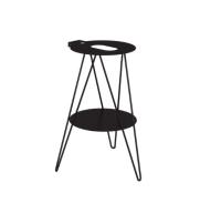 Консоль Scarabeo Gustav шгв 520*520*760 цвет-черный матовый 5060 NROP