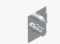Смеситель для душа THG Hamptons with lever handles на 3 потребителя цвет-бронза G4S D01 5600BE