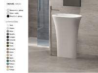 Пьедестал CIELO Amedeo Ovale шгв 650*450*875 цвет-Arenaria AMCOLO AN