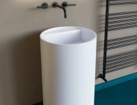 Раковина Salini Armonia Top шгв 450*450*850 отверстия для смесителя-отсутствуют D504 цвет-белый глянцевый 130114G D504