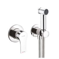 Гигиенический душ со смесителем Kludi ZENTA SL "модерн" цвет-хром 489980565