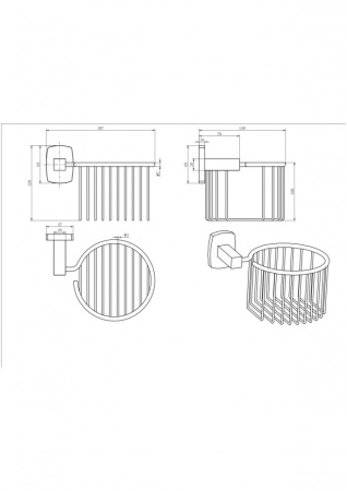 Держатель для Освежителя Ceramalux 12617