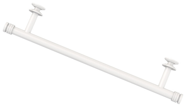 Полка Сунержа прямая д 370 материал-нержавеющая сталь цвет-тёмный титан муар 15-2012-0370