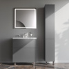 AM.PM M90FSX07522GM32 GEM, База под раковину, напольная, 75 см, 2 ящика push-to-open, графит матовый