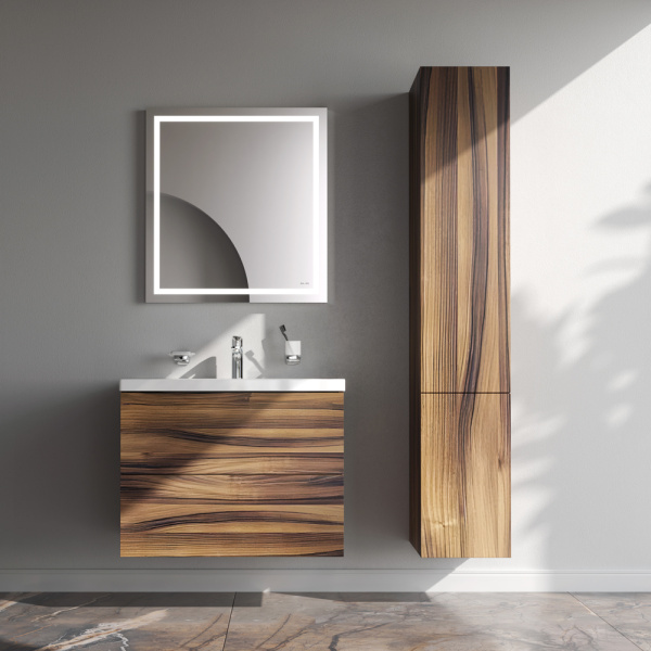 AM.PM M90FHX0752HF Gem, База под раковину, подвесная, 75 см, 2 ящика, цвет: орех