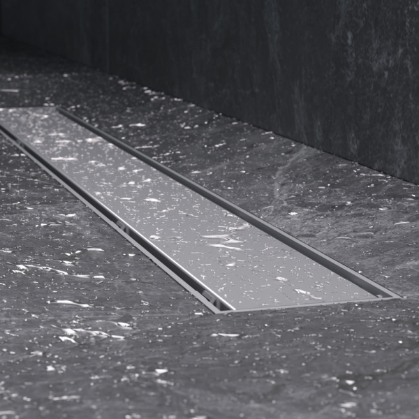 AM.PM W02SC-U11-070-04SB PrimeFlow Трап для душа линейный универс затвор Tile 70см цвет сталь мат