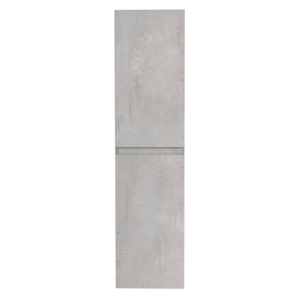 MOLVENO Шкаф подвесной с двумя распашными дверцами с доводчиками, с двумя полками, Beton, 400x300x1600, MOLVENO-1600-2A-SC-BET