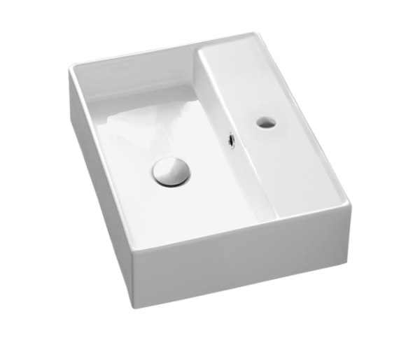 Раковина Scarabeo Teorema 2.0 шгв 505*385*140 цвет-белый 5111