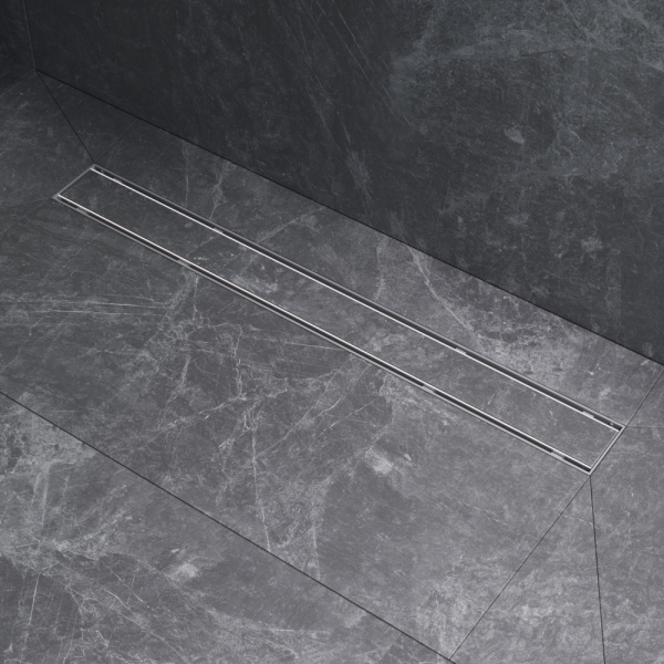 AM.PM W02SC-U11-070-04SB PrimeFlow Трап для душа линейный универс затвор Tile 70см цвет сталь мат