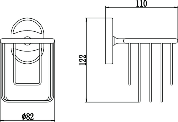 Держатель освежителя воздуха Savol 70 (S-007033-1)