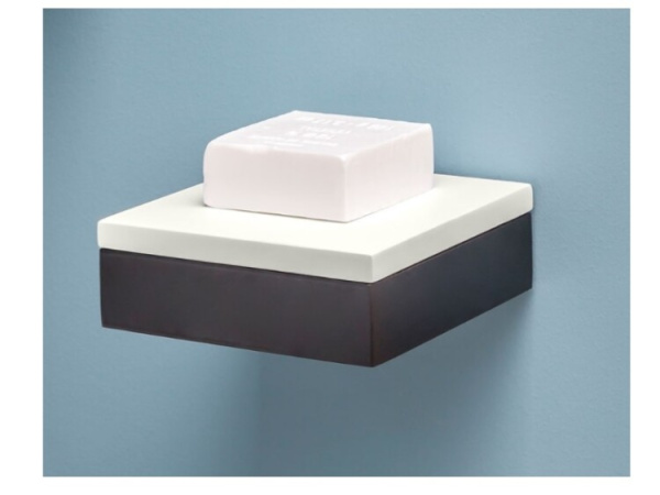 Полка-держатель CIELO для аксессуаров шгв 120*120*30 цвет-Chrome ACB12 CR