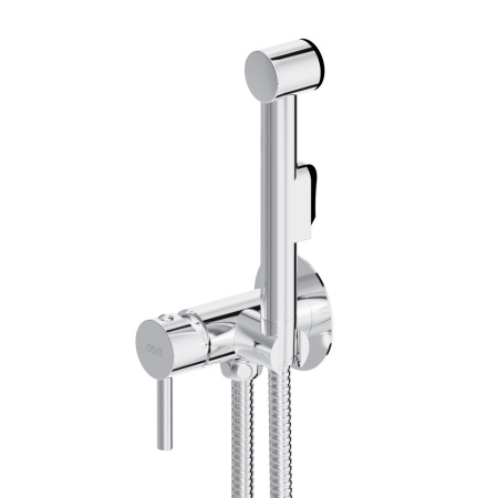 Dorff D3075000 Logic смеситель с гигиеническим душем, встроенный, цвет хром