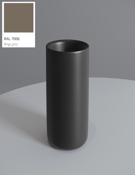 Стакан Salini Gocce шгв 60*60*120 цвет-RAL 7006 (ст.арт. 1901201RF RAL7006) 1901201F RAL7006