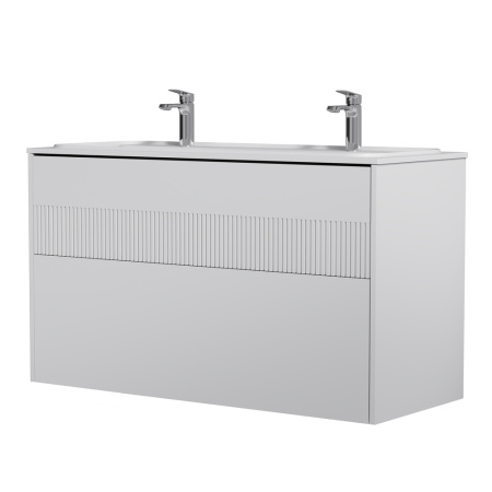 AM.PM M8FFUX1202WM Func, База 2 ящика (push-to-open), 120 см, цвет белый матовый