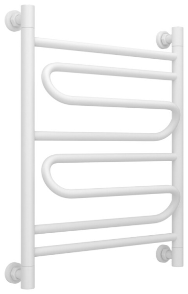 Полотенцесушитель Сунержа Элегия+ водяной ширина мм-550 глубина мм-121 высота мм-662 межосевое расстояние-500 подключение-диагональное/нижнее/вертикальное мощность Вт-267 присоединительный размер-НР G 1/2" / НР G 3/4" (эксцентрик) материал-нержавеющая ста