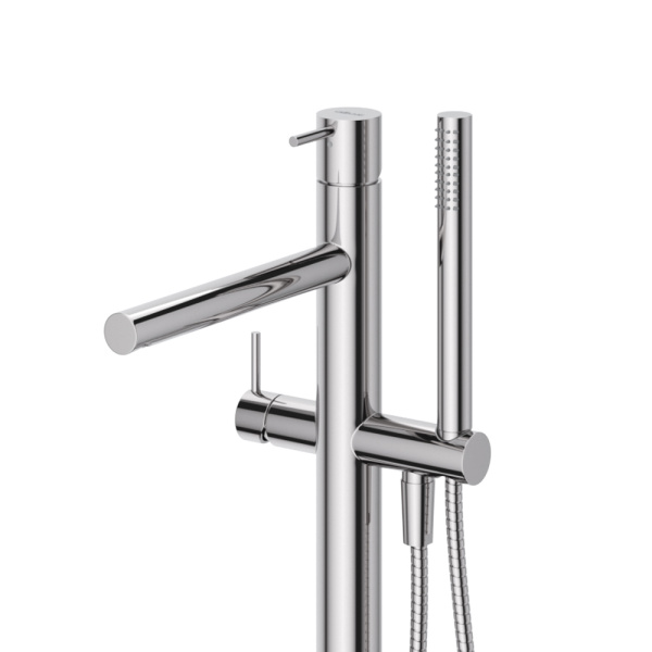 Напольный смеситель для ванны и душа CEZARES LEAF-VDP-L-01