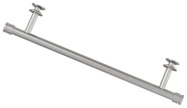 Полка Сунержа прямая д 370 материал-нержавеющая сталь цвет-сатин 071-2012-0370