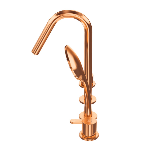 Смеситель на борт ванны CEZARES LEAF-BVDM4-SS