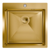 Кухонная мойка FLORACIO Steel F.5151.GDD (DECOR), золото матовое