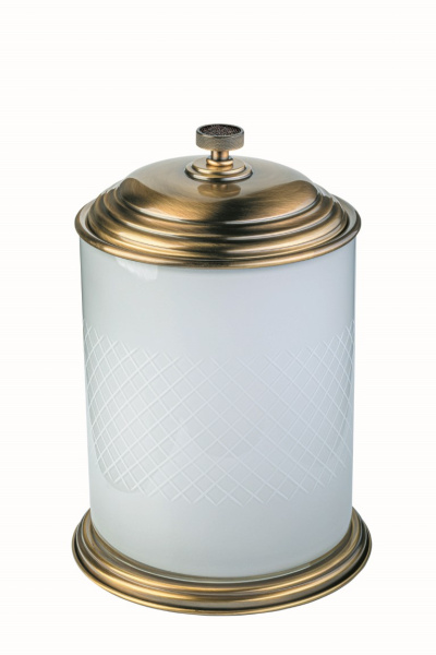 Ведро для мусора Boheme Royal Cristal бронза 10934-BR-B