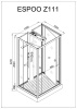 Душевая кабина AvaCan Z111MT с баней