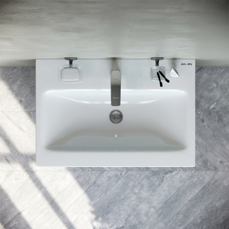 AM.PM M91FSX0602OF GEM S, База под раковину, напольная, 60 см, 3 ящика, светлый дуб