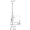 Инсталляция Geberit Duofix для биде, 112 см, универсальная (111.520.00.1)