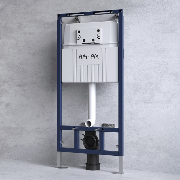 AM.PM I012710.0201 MasterFit инсталляция для подвесного унитаза с клавишей ProC S, бел глянц