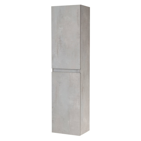 MOLVENO Шкаф подвесной с двумя распашными дверцами с доводчиками, с двумя полками, Beton, 400x300x1600, MOLVENO-1600-2A-SC-BET