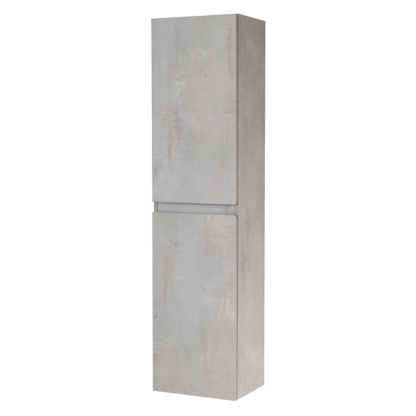 MOLVENO Шкаф подвесной с двумя распашными дверцами с доводчиками, с двумя полками, Beton, 400x300x1600, MOLVENO-1600-2A-SC-BET