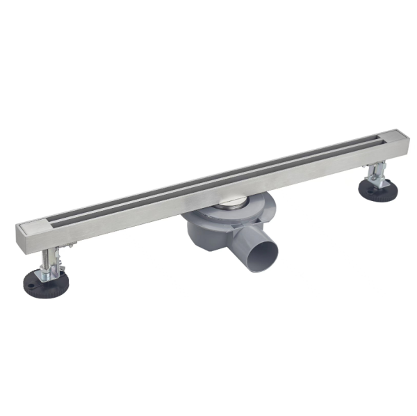 Душевой трап 90 см WONZON & WOGHAND, Брашированный никель (WW-65409T-BR)