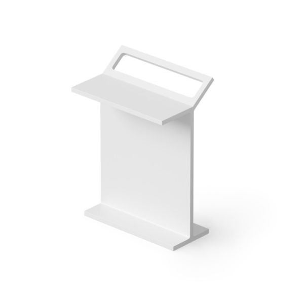 Столик DEA Design с полотенцедержателем шгв 500*320*700 цвет-белый DD3004 500 18