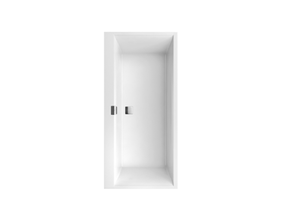 Ванна Villeroy&Boch Squaro Edge 12 Duo шгв 1600*750*450 цвет-белый UBQ160SQE2DV-01