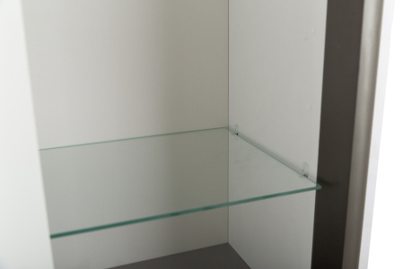 RELAX Шкаф подвесной с двумя распашными дверцами с доводчиками, с двумя полками, универсальный, Оружейная сталь, 400x300x1500, RELAX-1500-2A-SO-GM