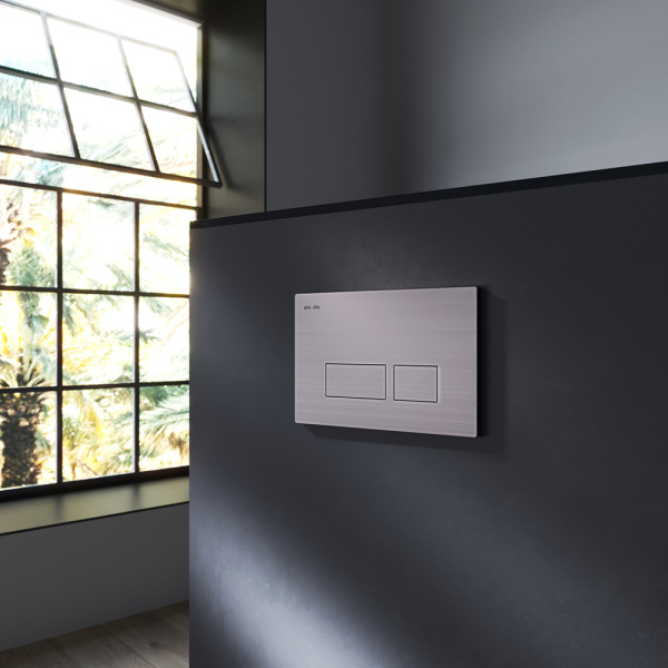 AM.PM IS47031.701700 Инсталл с клав Pro S мат никель с подв унит Spirit V2.0 FlashClean с сид м/лифт