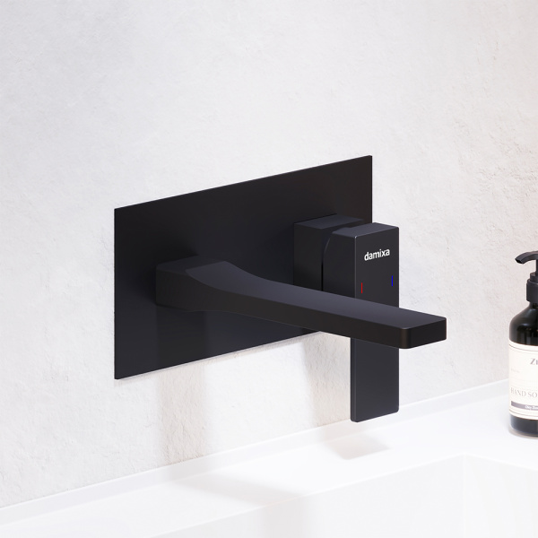 Damixa 530260300 Gala встраиваемый смеситель для умывальника, чёрный