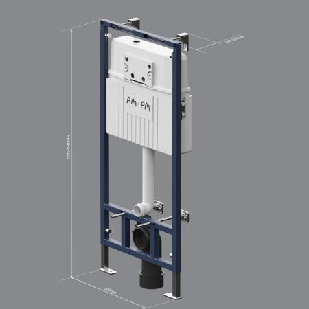 AM.PM I012710 MasterFit инсталляция для подвесного унитаза