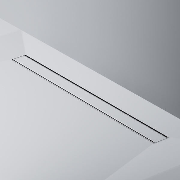 AM.PM W02SC-U11-090-04SB PrimeFlow Трап для душа линейный универс затвор Tile 90см цвет сталь мат