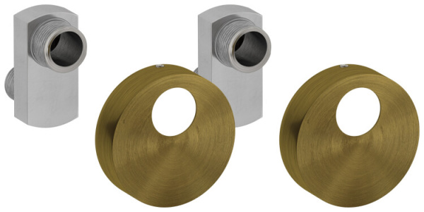 Эксцентрик Сунержа TUBE присоединительный размер-НР G 1/2" / НР G 3/4" цвет-бронза состаренная 05-1507-0005