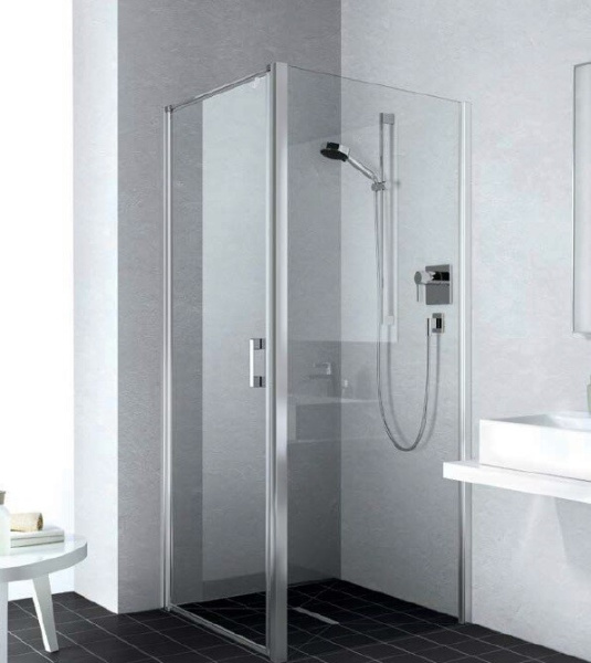 Боковая стенка душевой кабины Kermi Liga ширина мм-788 высота мм-2000 фурнитура-серебристый глянцевый цвет стекла-прозрачный LI TWD 788*2000 VA K