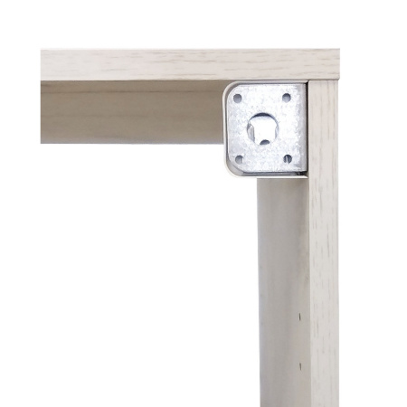 Стеллаж MIXLINE 720*720*330 ЛДСП Белый дуб (4 ячейки,крепеж) (550350)