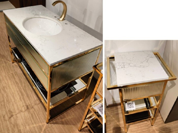 Комплект Oasis Academy консоль столешницы MOBO раковина тумба с полотенцедержателем зеркало светильники 2 шт Oasis Academy/MOBO Set