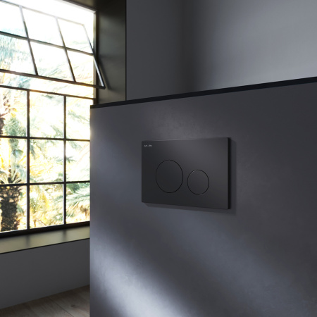 AM.PM IS49038.701700MB Инсталляция с клав Pro L чёрн матовый с подвес унит Spirit V2.0 FlashClean черн мат