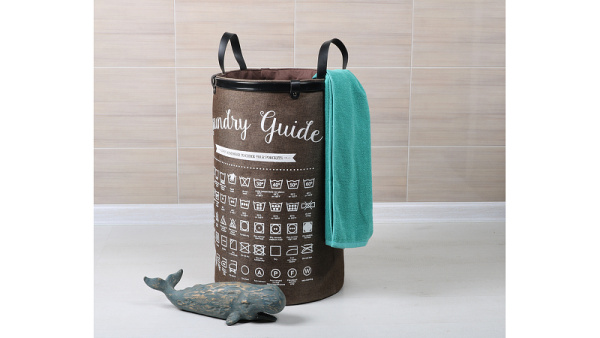 Корзина для белья Fixsen Eco Style, Коричневая (FX-1034)