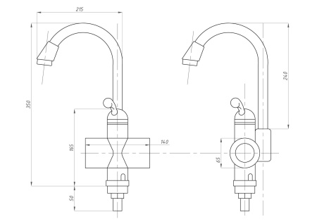 Проточный водонагреватель TSARSBERG электрический  (TSB-WH1101)