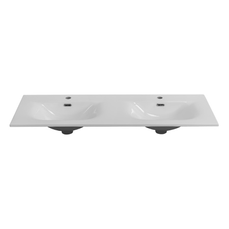 Керамическая раковина с двумя чашами CZR-8099-120-2, 1210x460x170